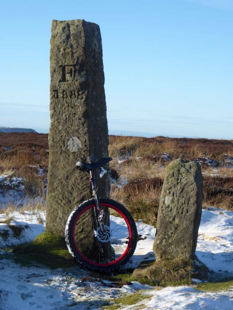 Unicycle on moors