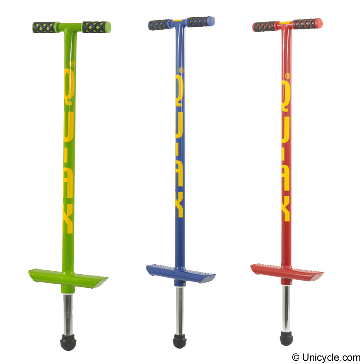Qu-AxPogoStickRED,GRN,BLU