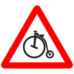 Penny Farthing Sticker